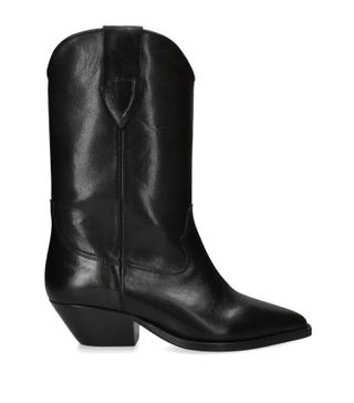 Isabel Marant, Leather Duerto Cowboy Boots 40