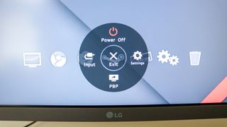 LG DualUp OSD menu