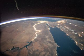 Nile River Viewed from Space