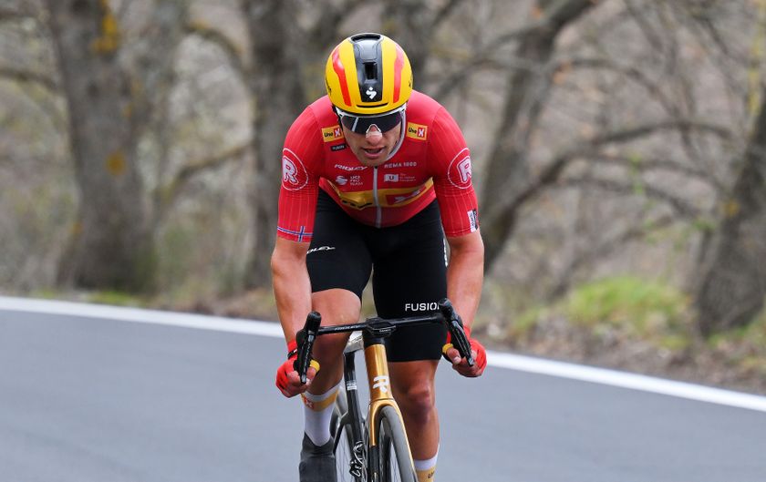 Fredrik Dversnes wins stage five of Tirreno-Adriatico 2025