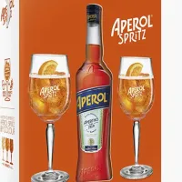 Aperol Spritz Gift Pack with 2 Aperol Spritz glasses: was £25 now £21.25&nbsp;(£3.75) | Amazon