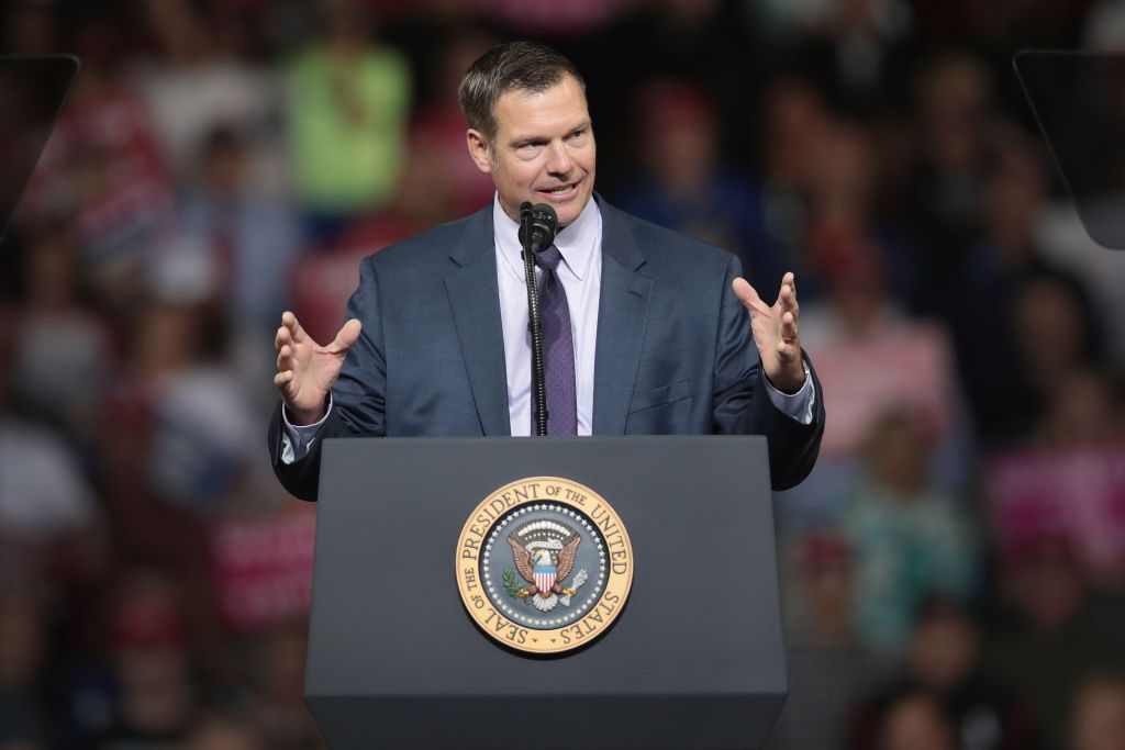 Kris Kobach.