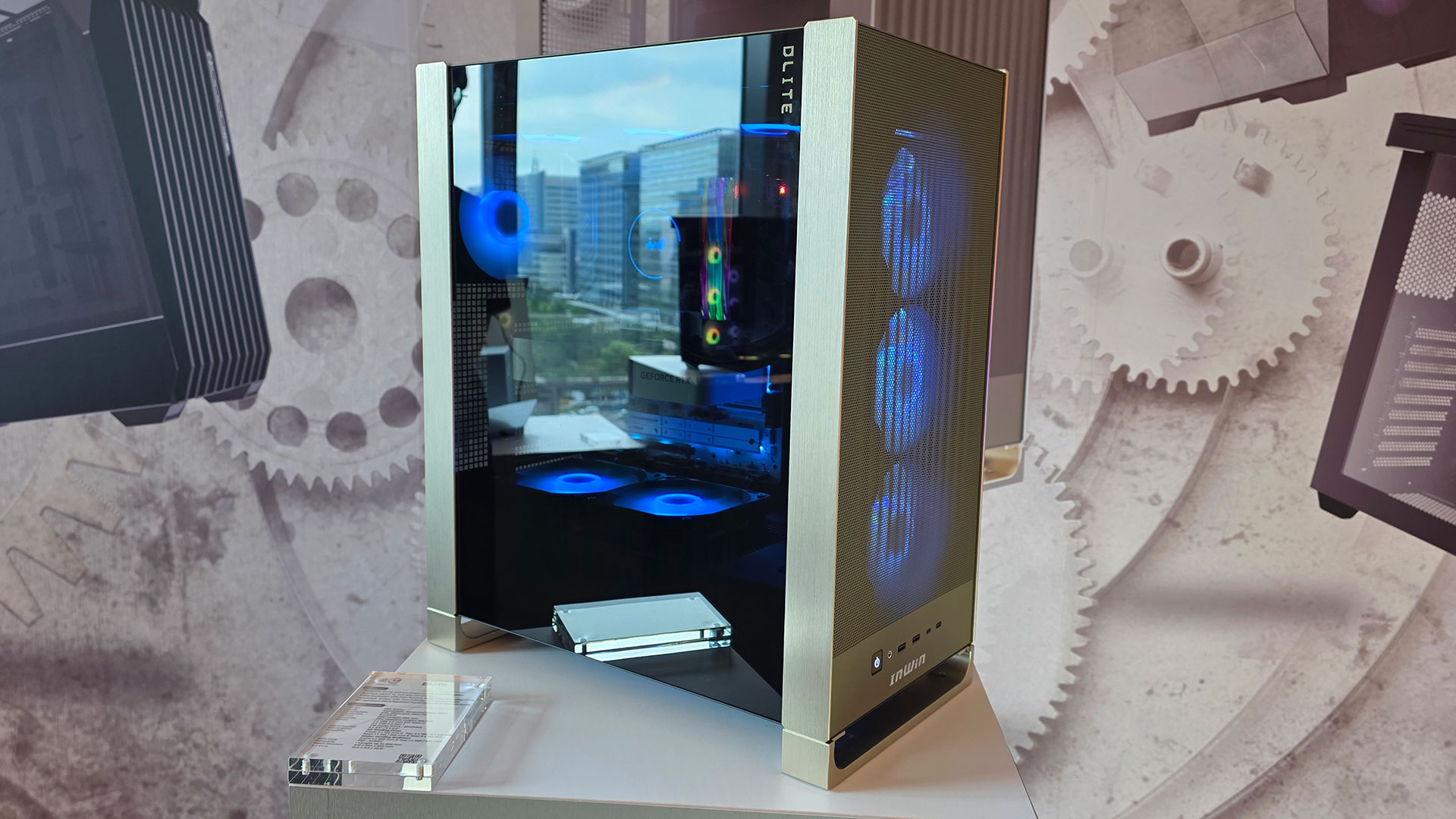 InWin PC cases at Computex 2025