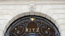 The façade of the Ritz Paris