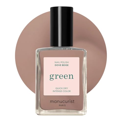 Manucurist Green Dove Beige Nude Grey Natural Nail Polish