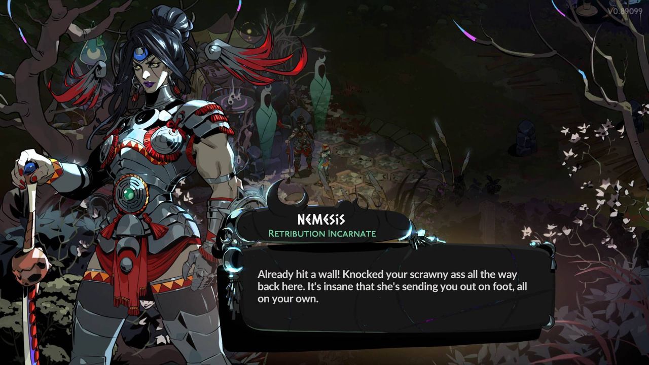Hades 2 characters Nemesis