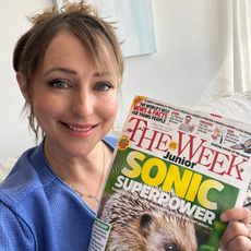 Ali Bastian with The week Junior