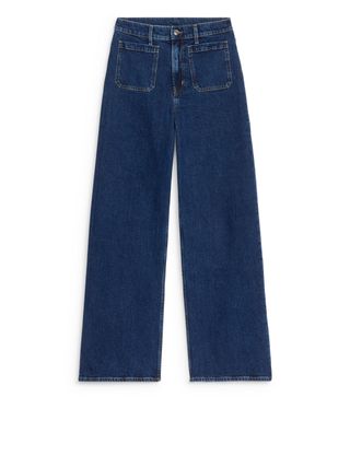 Lupine High Flared Stretch Jeans 