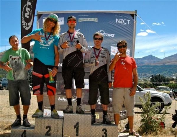 NZ MTB Men's 30-39 podium