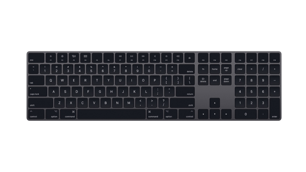 Produktbild av Magic Keyboard för Mac, ett av de bästa Apple-tangentborden
