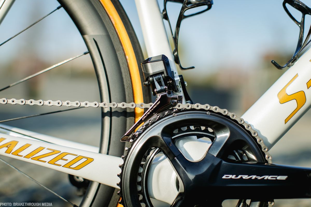 The front derailleur