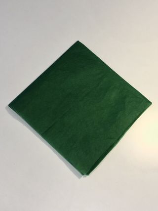 Christmas tree napkin