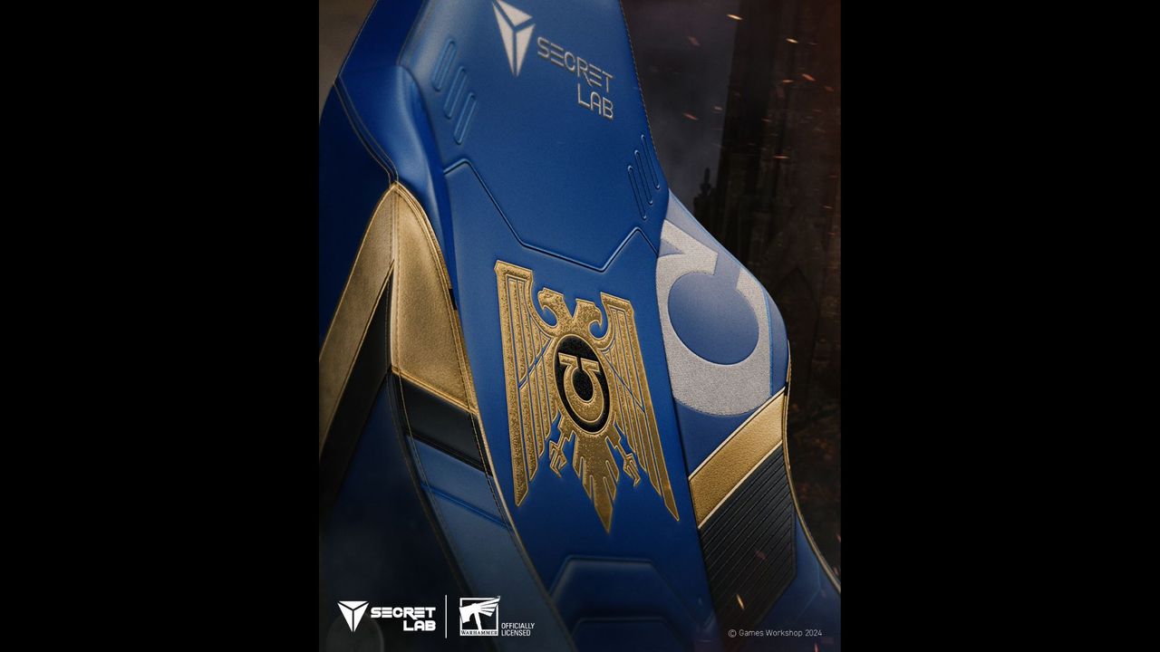 Secretlab TITAN Evo Warhammer 40,000 Ultramarines Edition