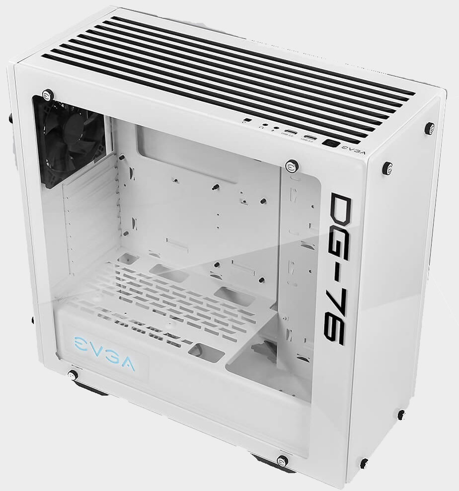 EVGA's DG-76 case in 'alpine white' is on sale for $87 | PC Gamer