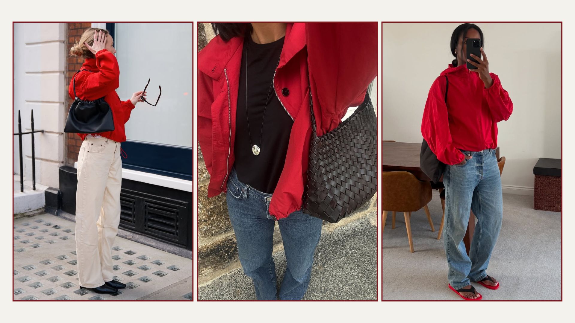 Red Bomber Jacket Trend