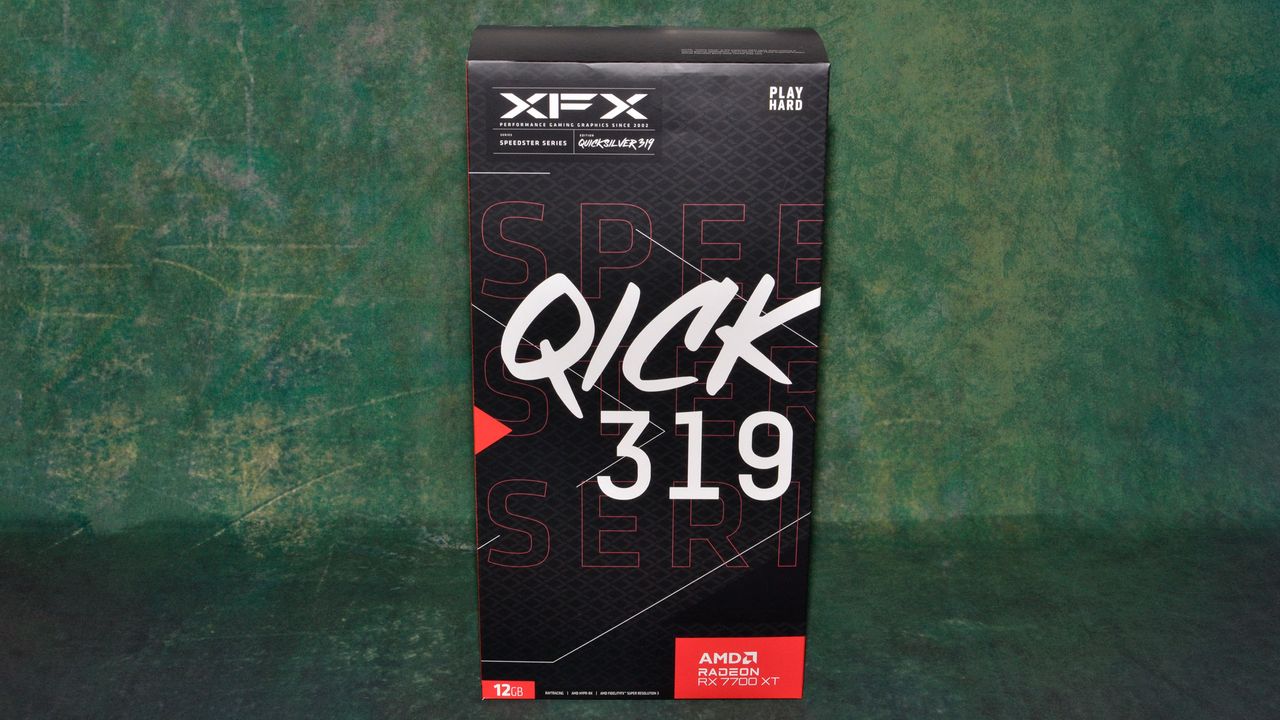 XFX AMD Radeon RX 7700 XT card photos