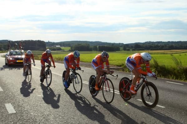 The Netherlands team finished eleventh