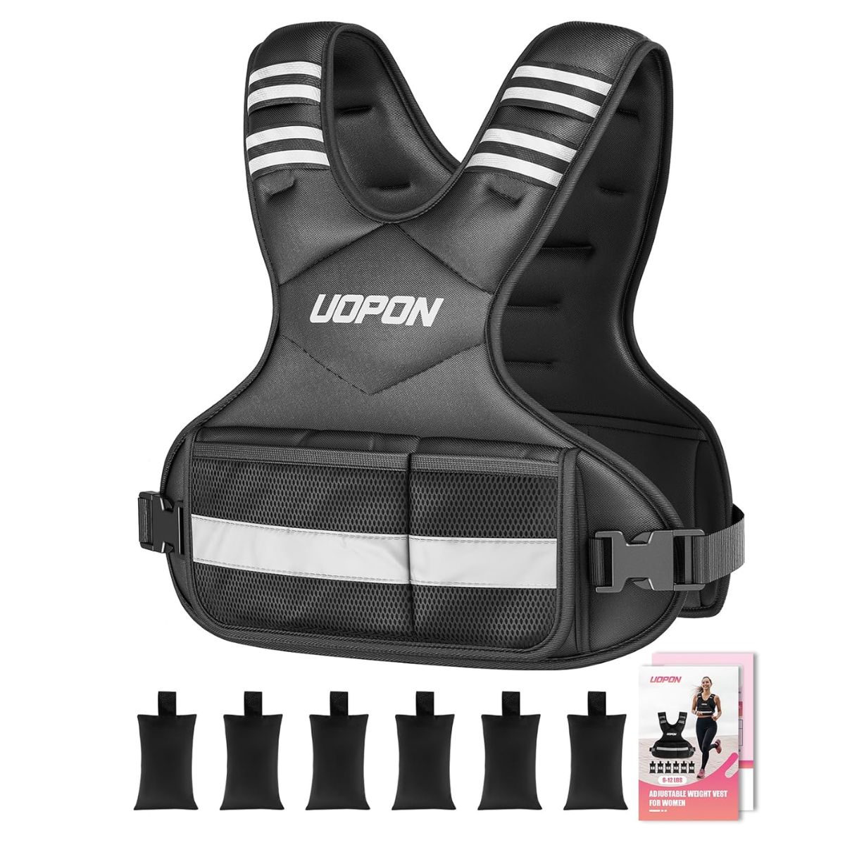 Uopon Adjustable Weighted Vest