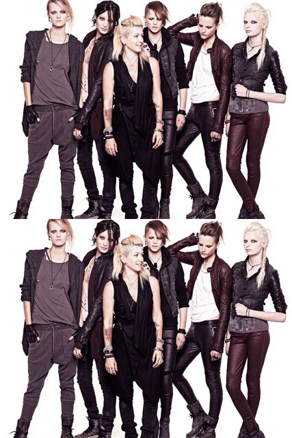 h&amp;m - h &amp; m - girl with the dragon tattoo - clothing collection - fashion