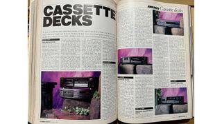 What Hi-Fi? Awards 1991 cassette decks spread