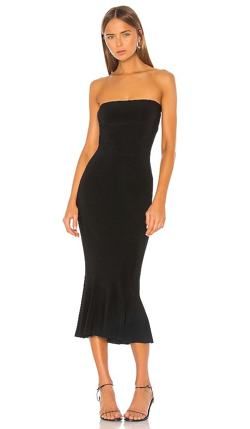 Strapless Fishtail Dress