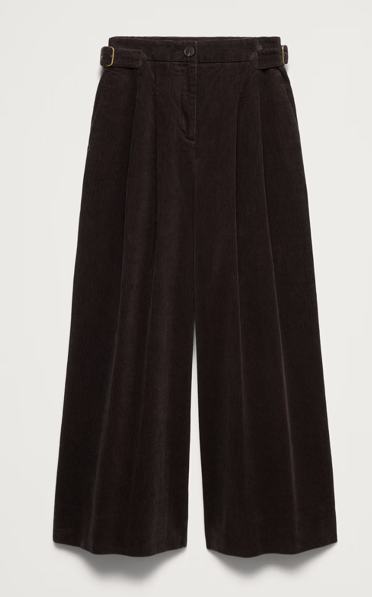 Banana Republic, Banana Republic X La Ligne the Wide-Leg Cotton Corduroy Pant