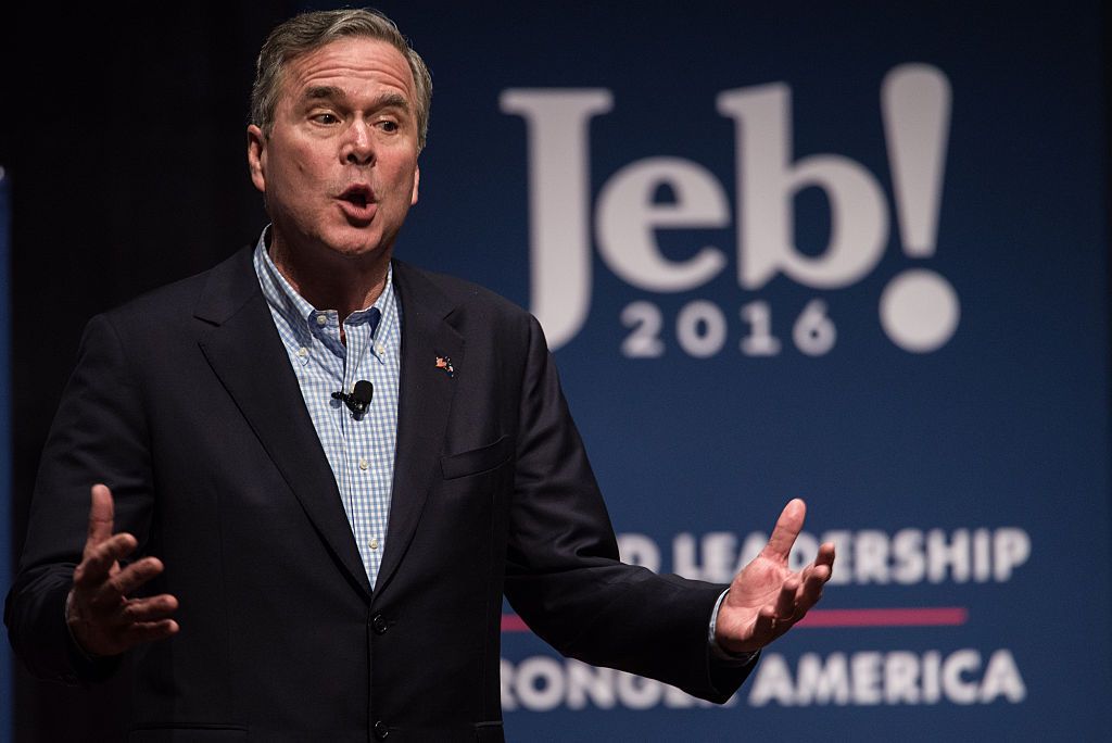 Jeb Bush criticizes Trump Cinco de Mayo tweet. 