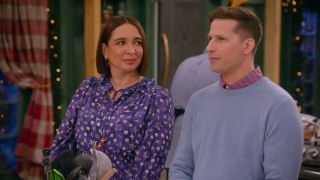 Andy Samberg and Maya Rudolph on Peacock's Baking It