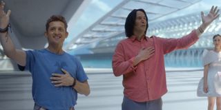 Alex Winter and Keanu Reeves in Bill and Ted Face the Music