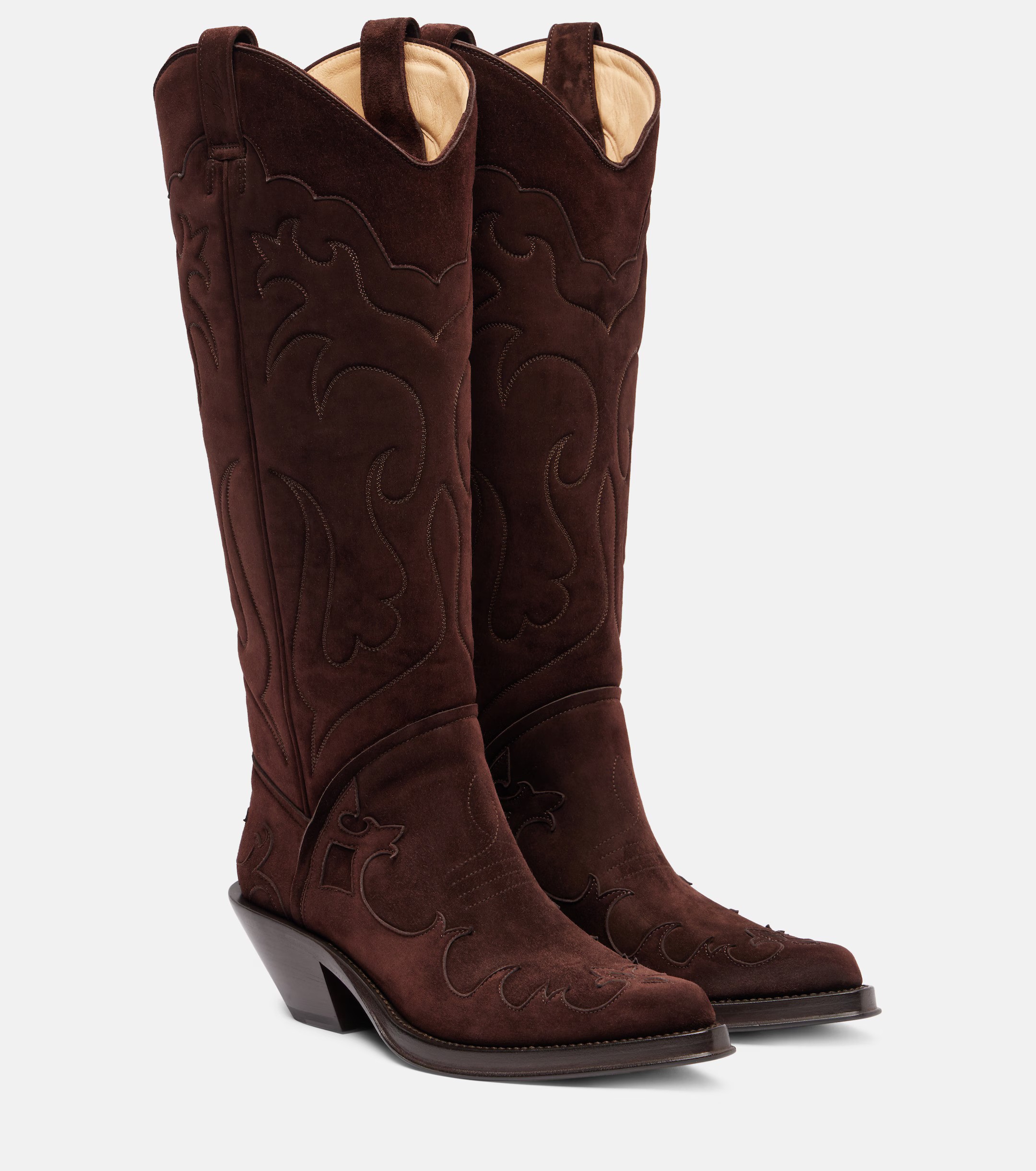 Capitana Leather Cowboy Boots