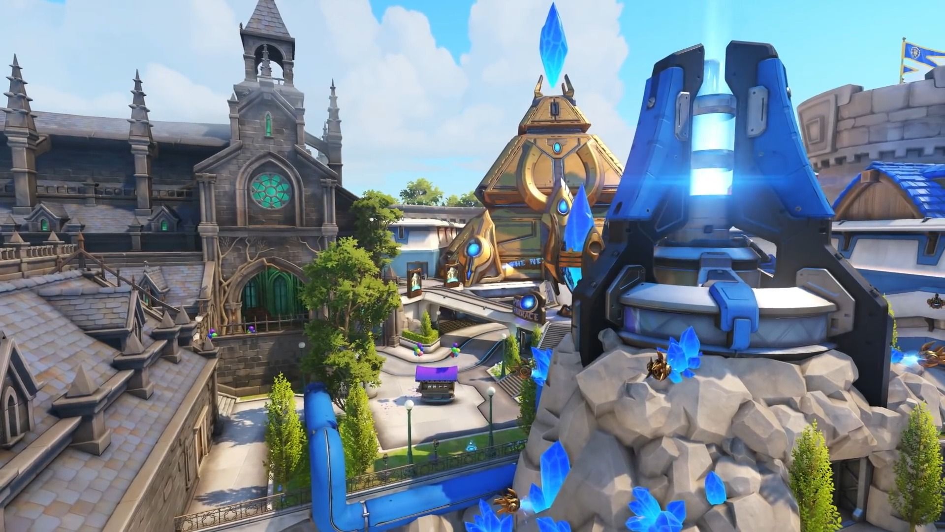 Screenshots of Blizzard World