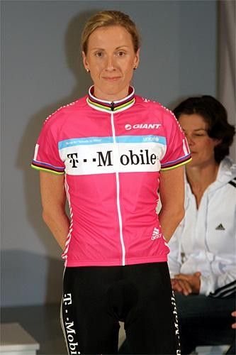 Former world champion Judith Arndt is one of only three riders returning from last year's squad