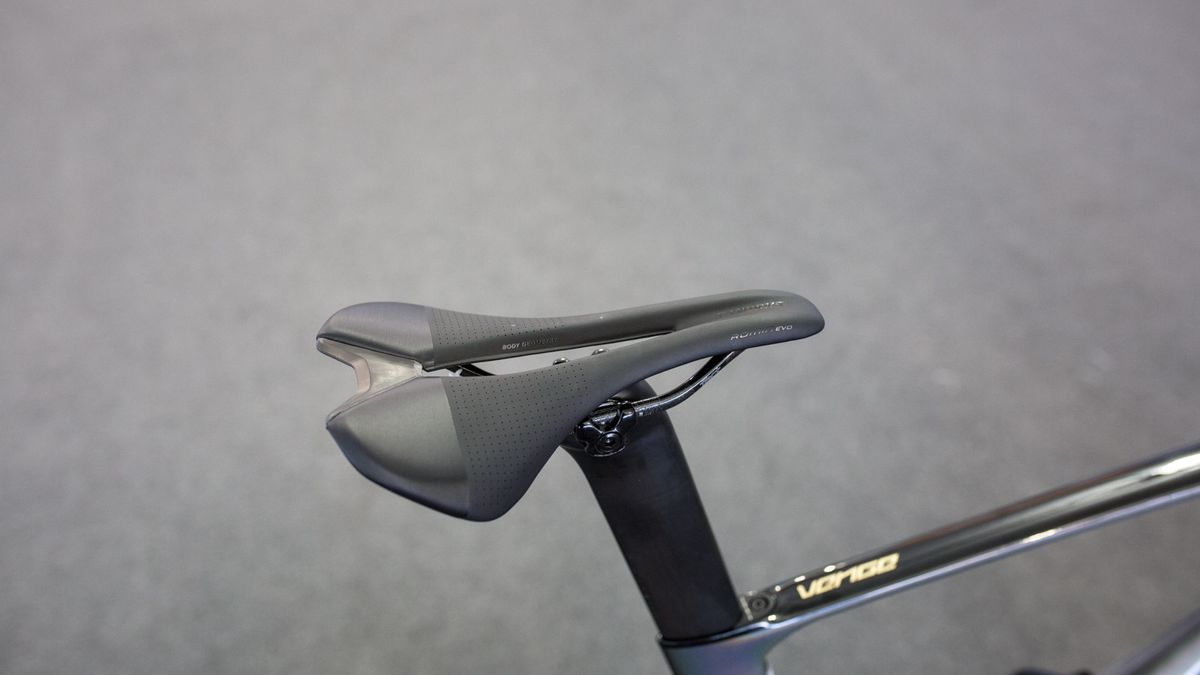 Peter Sagan opts for a S-Works Romin Evo saddle
