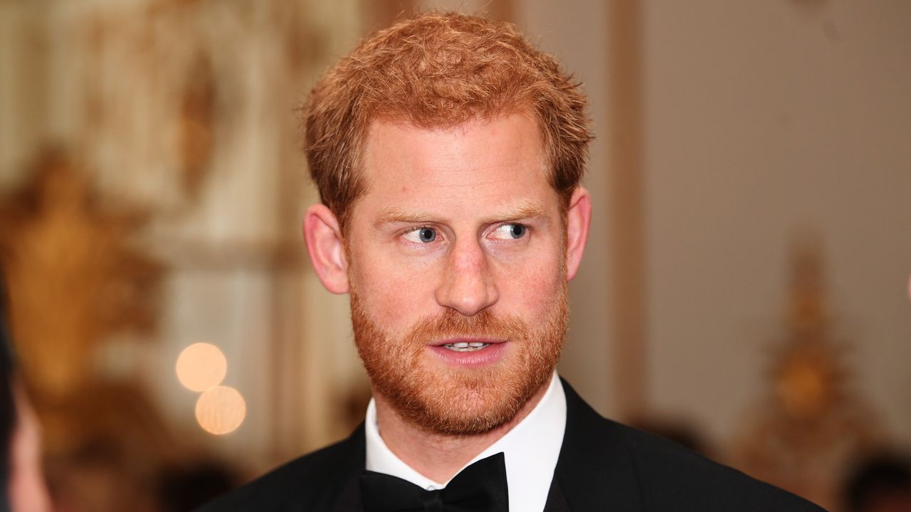 Prince Harry attends 100 Women in Finance Gala Dinner in aid of Wellchild at the Victoria and Albert Museum on October 11, 2017 in London, England