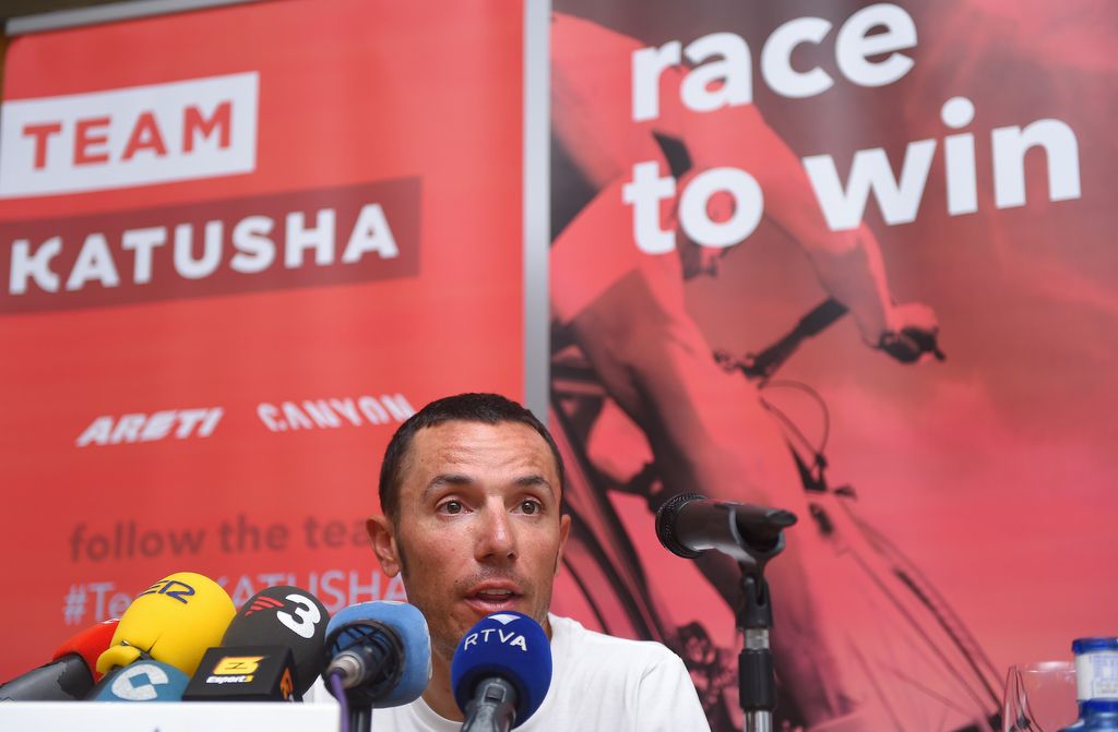 Joaquim Rodriguez at his rest day press conference