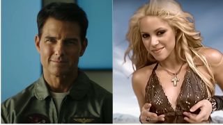 Tom Cruise in Top Gun: Maverick/Shakira music video