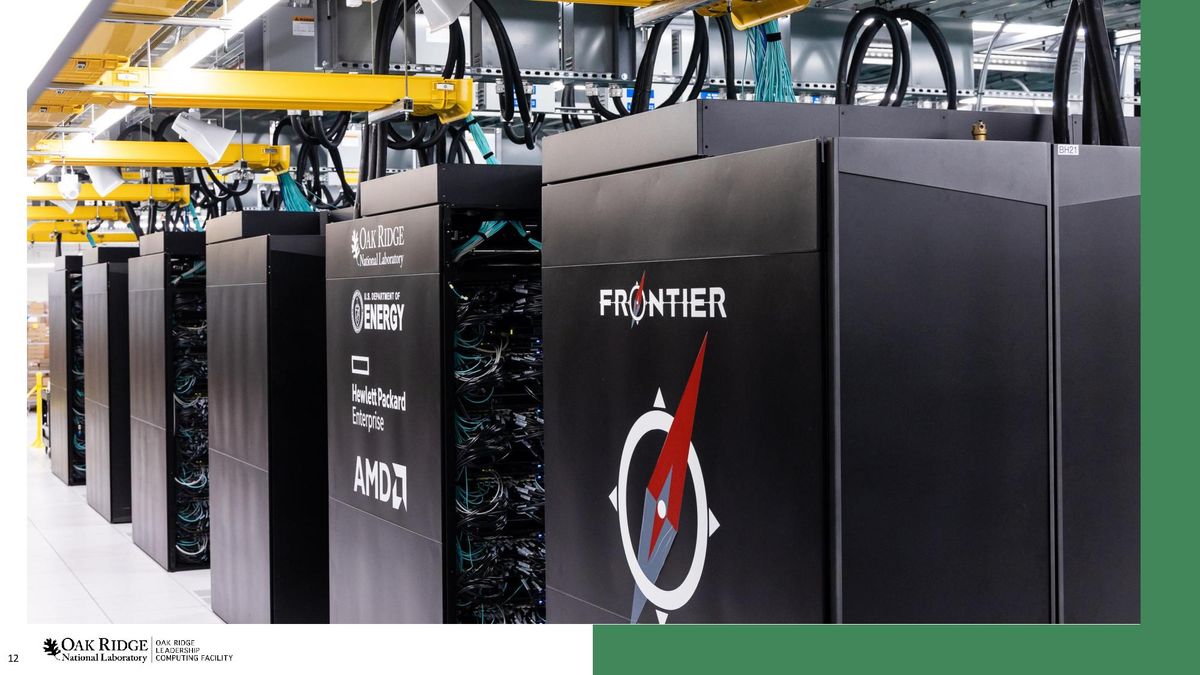 Frontier Trained A ChatGPT sized Large Language Model With Only 3 000 
