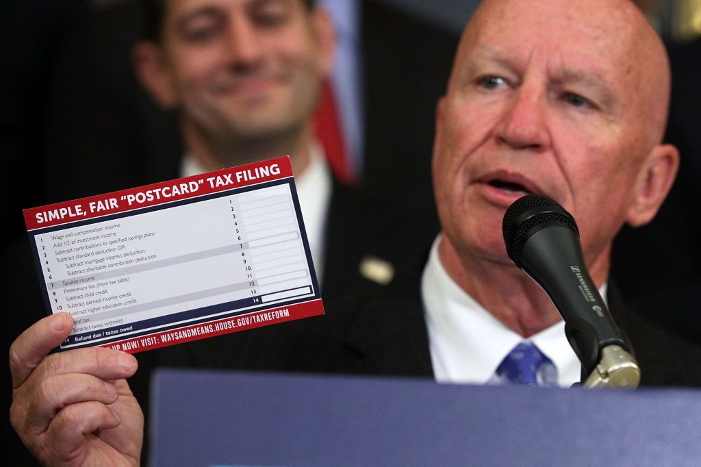 Rep. Kevin Brady, main tax bill autho