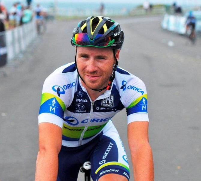 Mitchell Docker (Orica-GreenEdge) finished second on the day