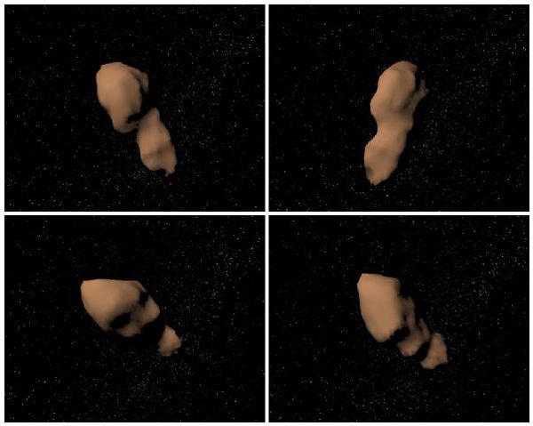 Asteroid Toutatis 110711