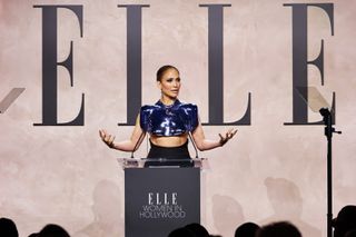 Jennifer Lopez at the Elle Women in Hollywood Awards