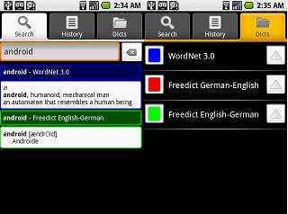 ColorDict Universal Dictionary