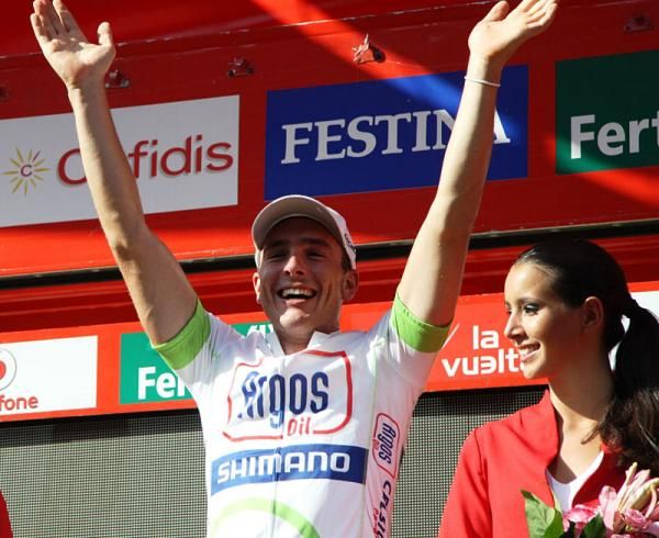 John Degenkolb (Argos-Shimano) on the podium
