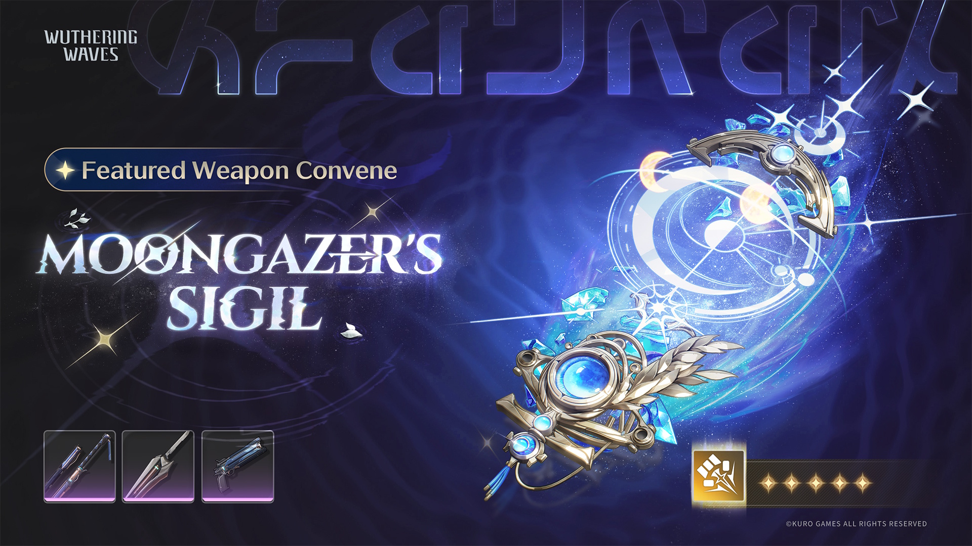 Wuthering Waves banners - Iuno weapon