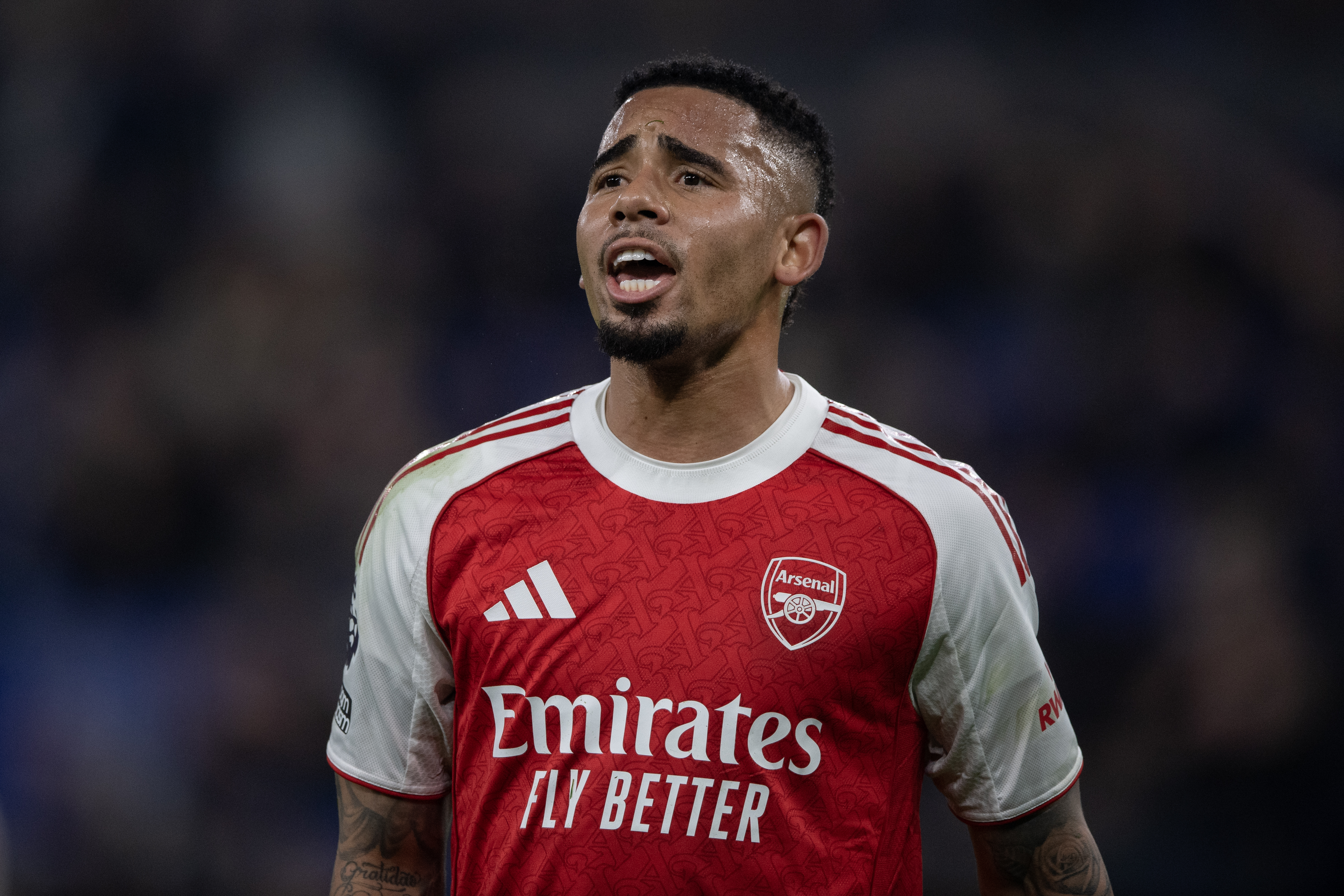 Arsenal striker Gabriel Jesus