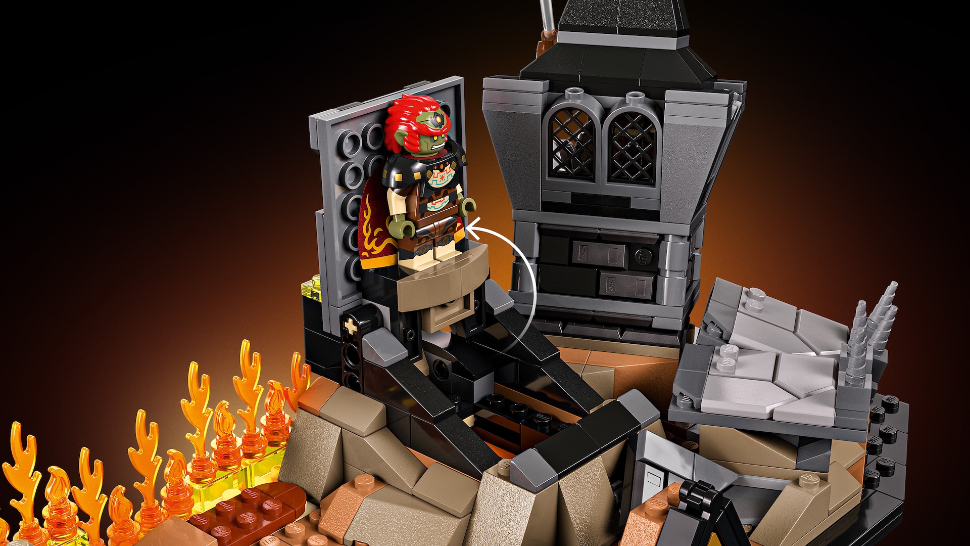 LEGO The Legend of Zelda: Ocarina of Time &ndash; The Final Battle (77093) set 