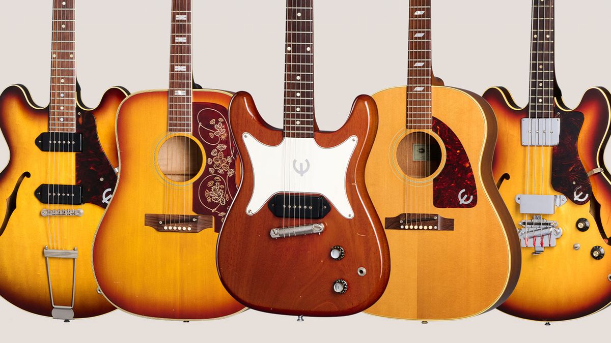 Classic epiphone deals guitars