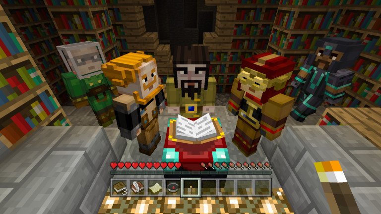 Minecraft update: Story Mode Skin Pack now available