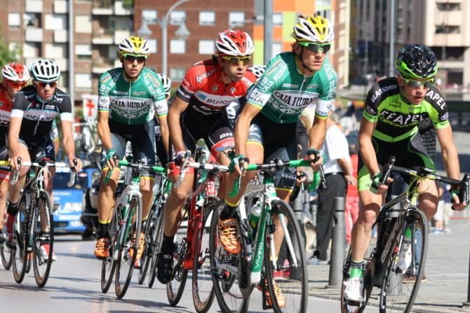 Gari Bravo (Efapel) leads the breakaway