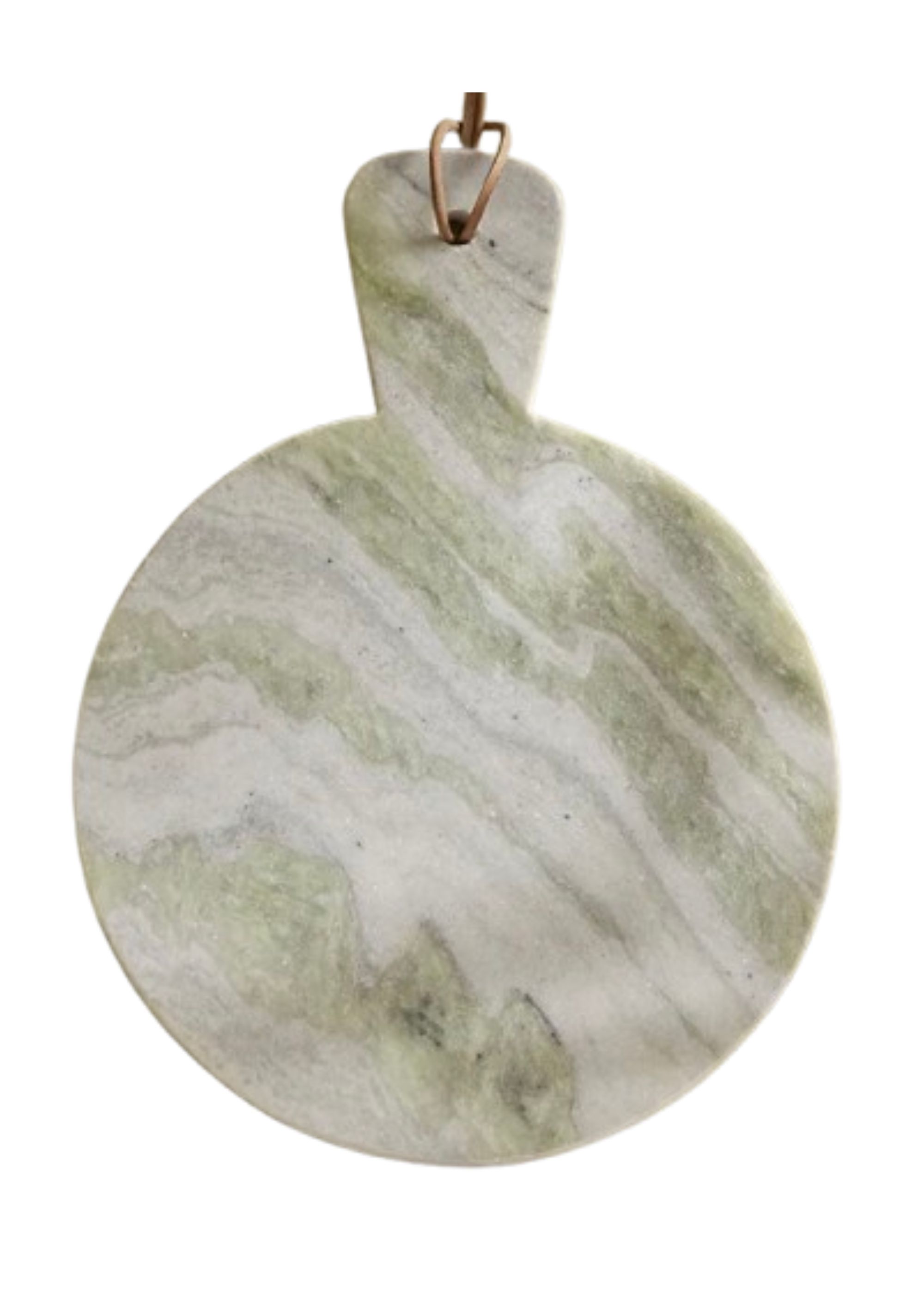 Olive Marble Serving Board - Round